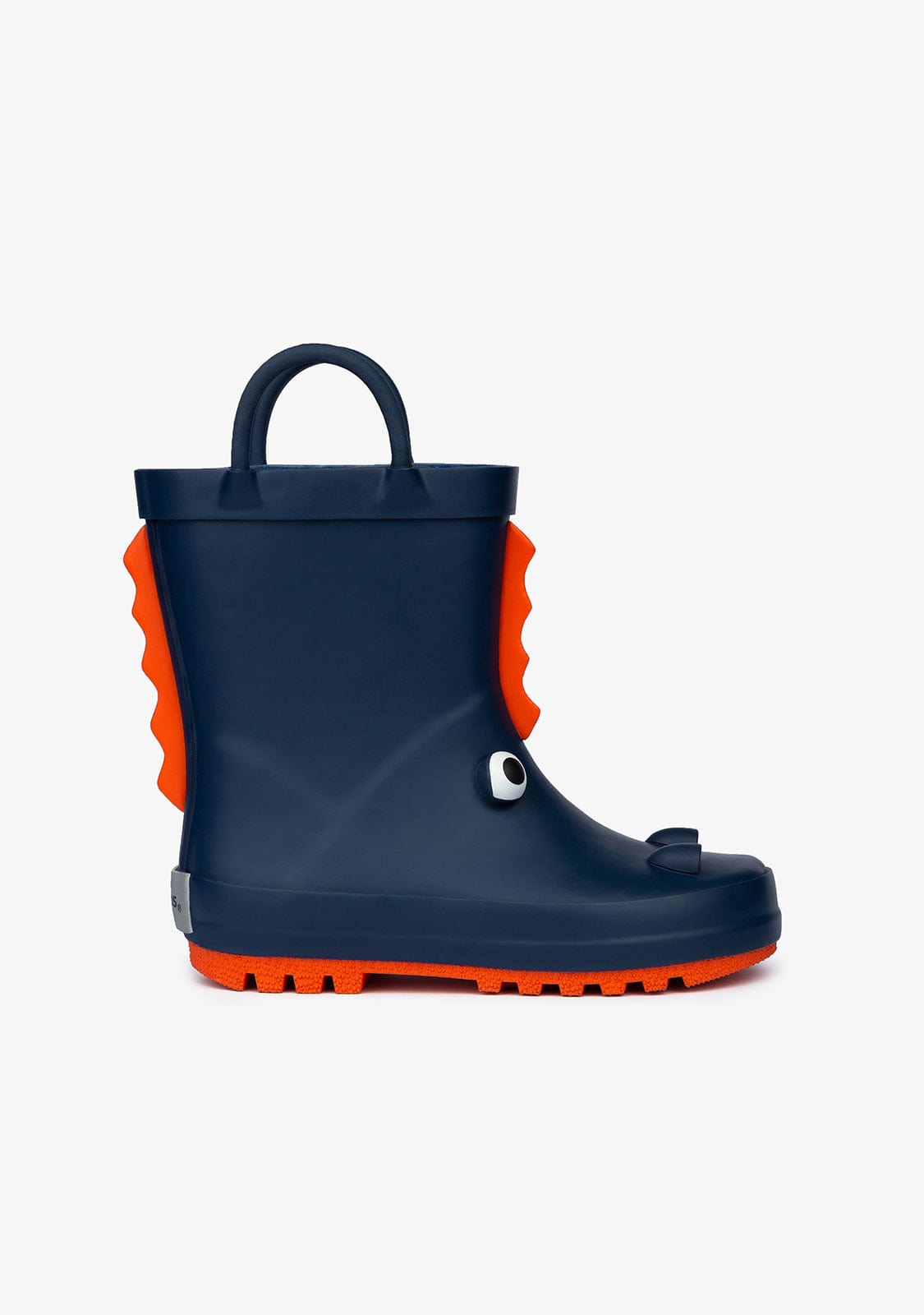 CONGUITOS Shoes Navy Dinosaur Rain Boots Rubber