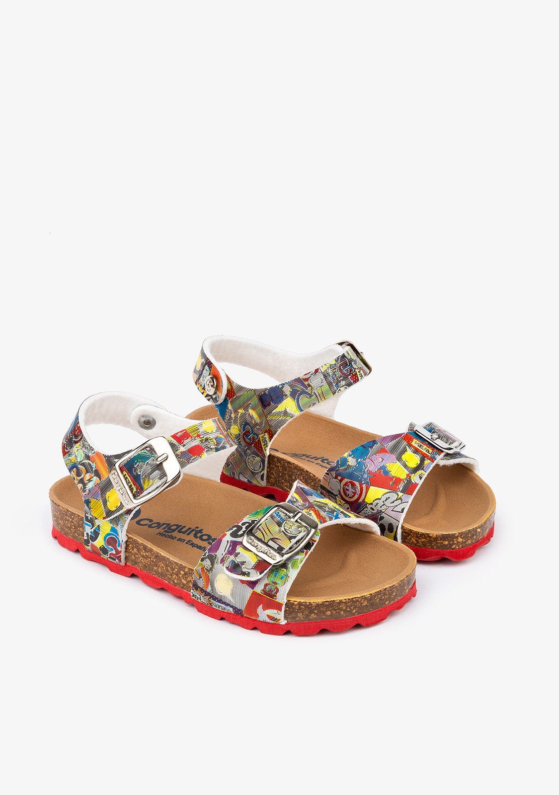 CONGUITOS Shoes Unisex Comics Print Bio Sandals