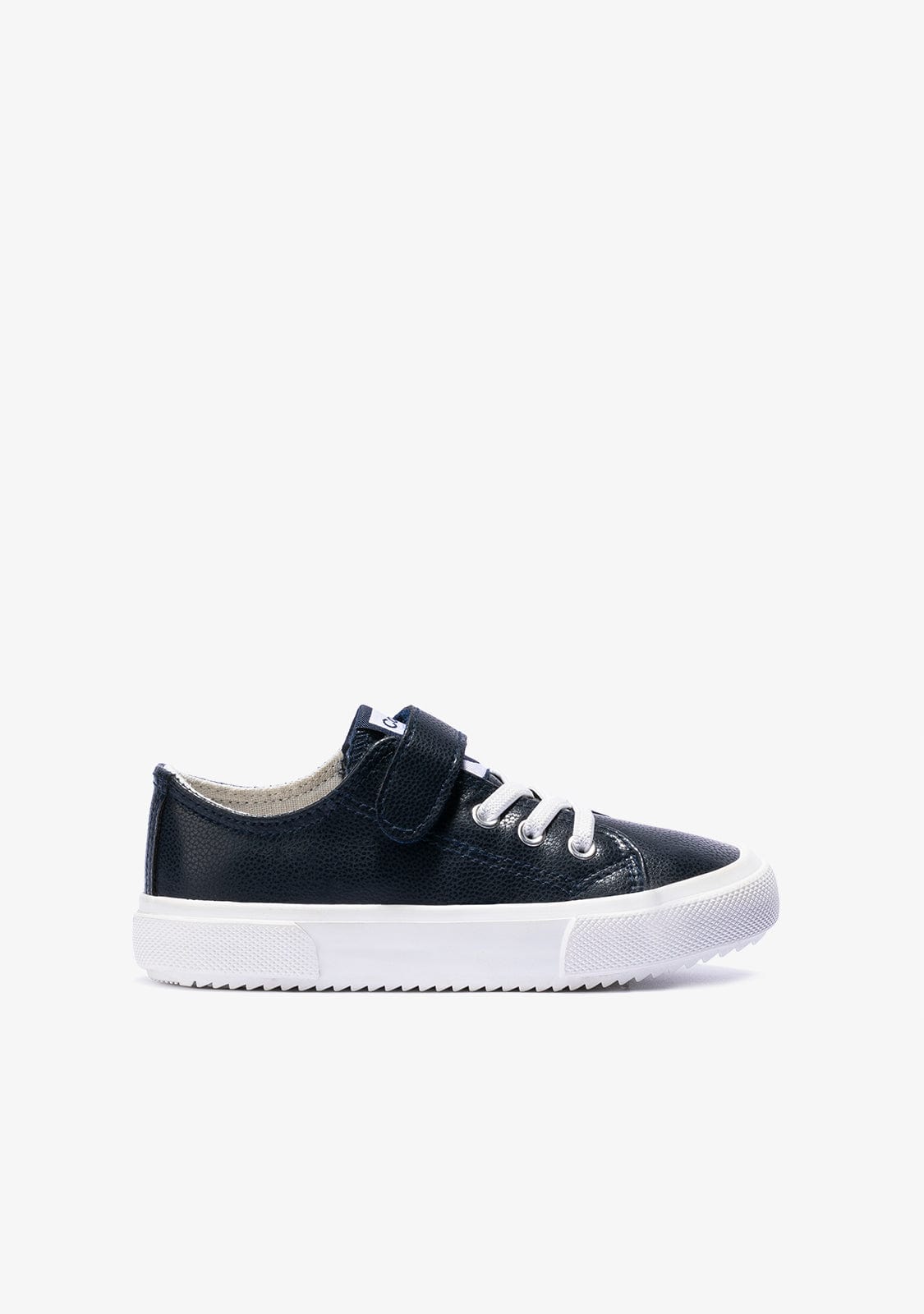 CONGUITOS Shoes Unisex Navy Adherent Strip Sneakers Micronapa