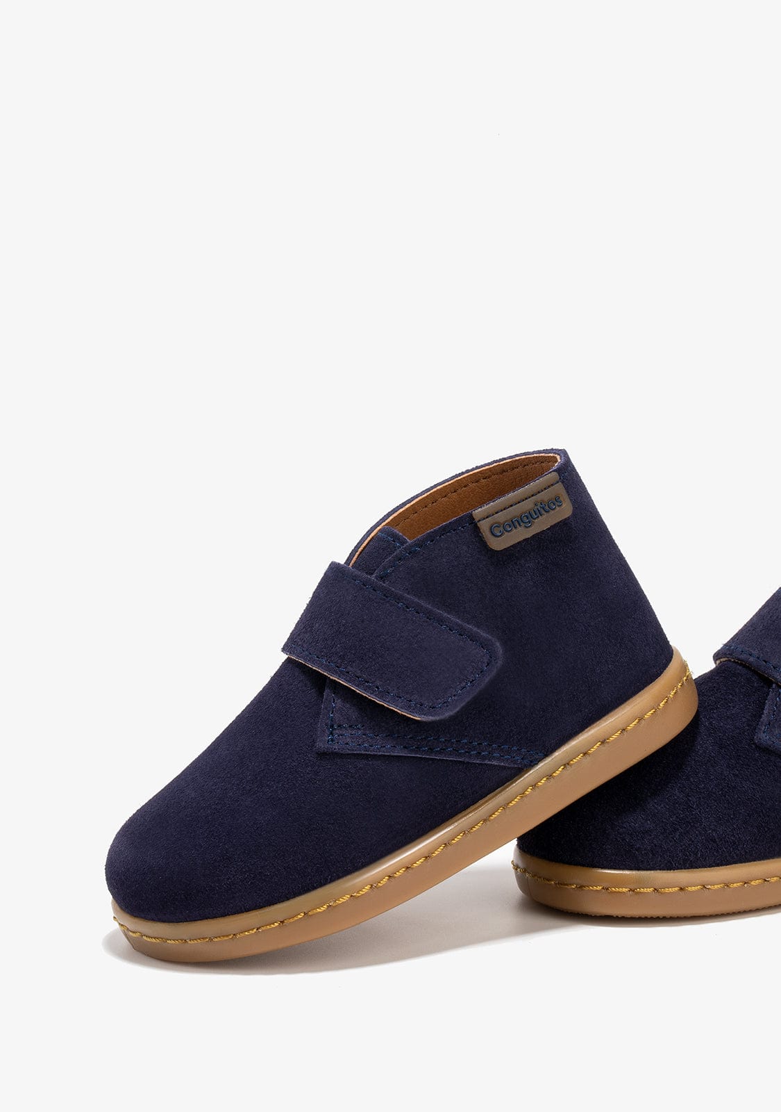 CONGUITOS Shoes Unisex Navy Safari Ankle Boots