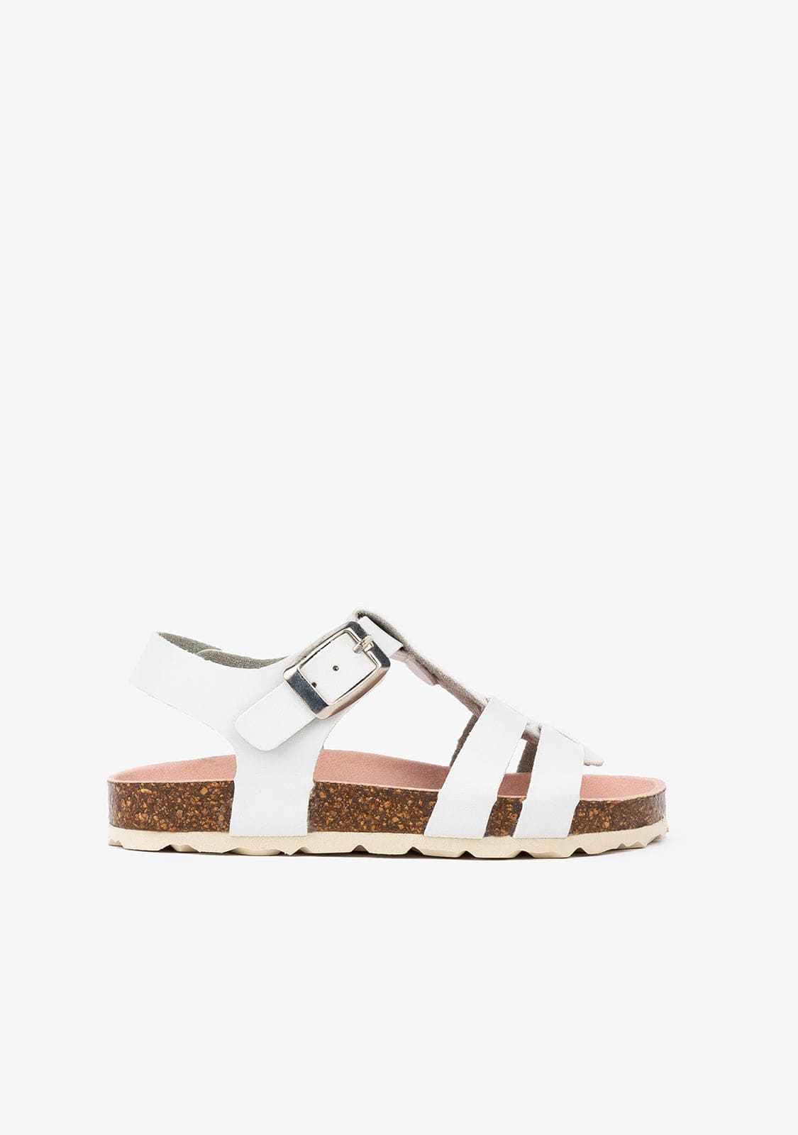 CONGUITOS Shoes Unisex White Bio Sandals