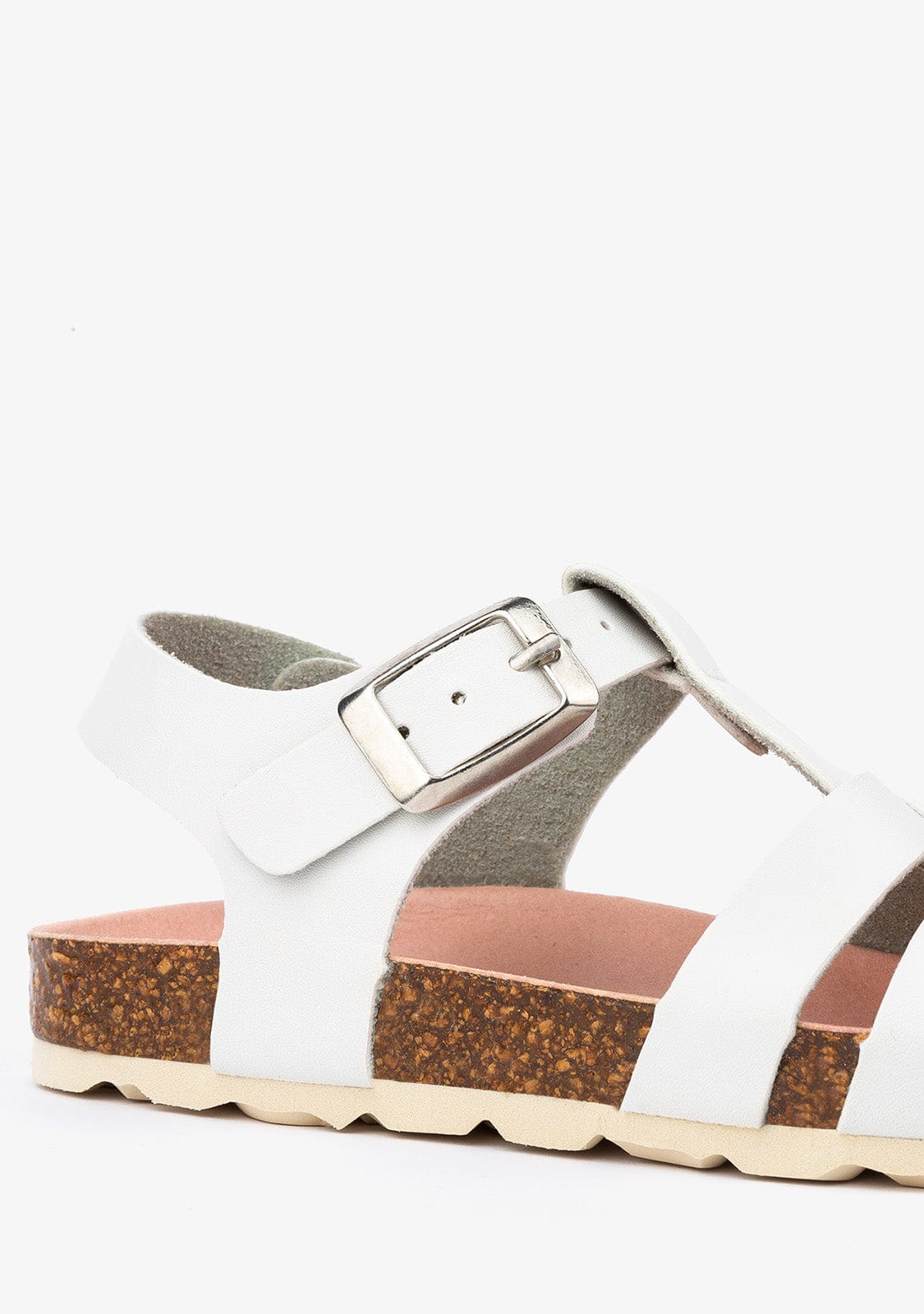 CONGUITOS Shoes Unisex White Bio Sandals