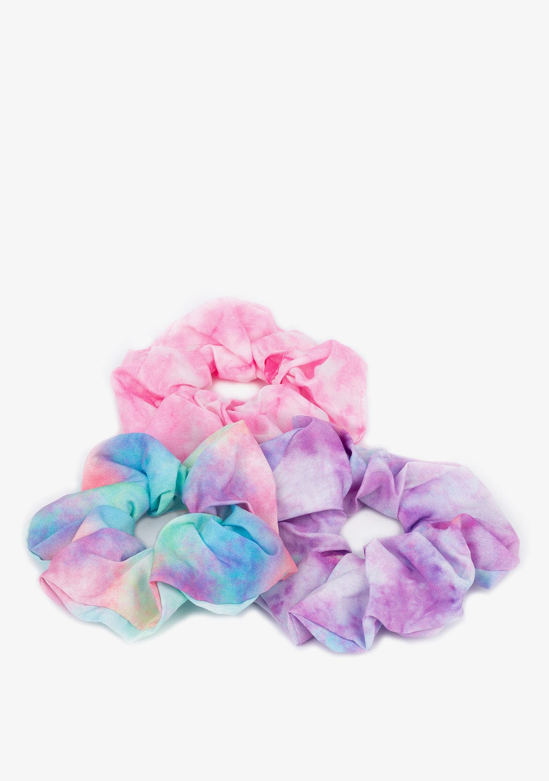 CONGUITOS TEXTIL Accessories Tie Dye Scrunchies Set