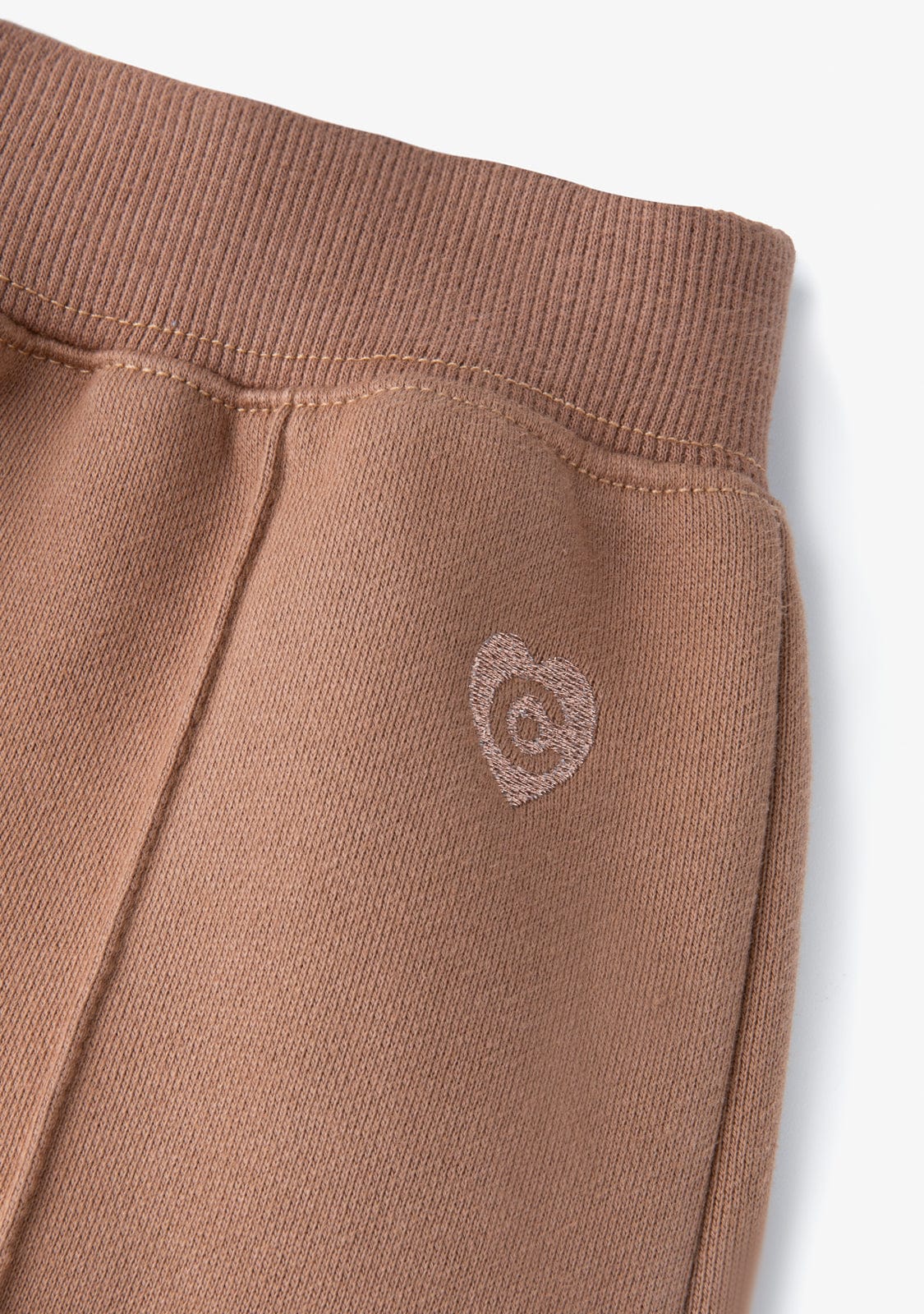 CONGUITOS TEXTIL Clothing Girl's Brown Basic Joggers