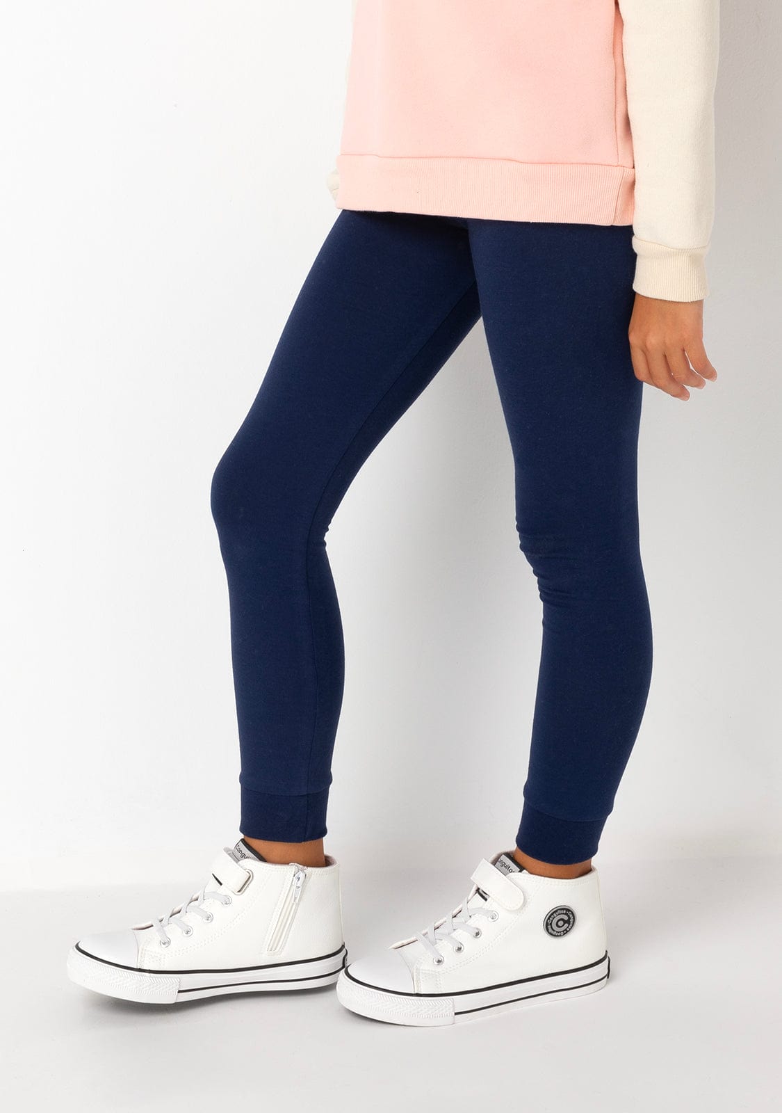 CONGUITOS TEXTIL Clothing Girl's Navy Jersey Joggers