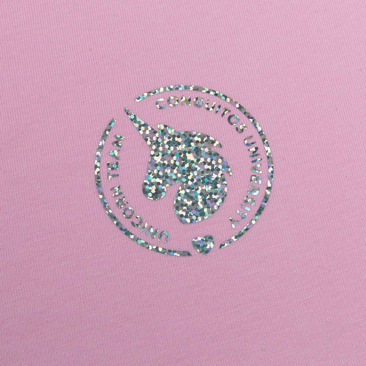 CONGUITOS TEXTIL Clothing Girl's Pink Cotton Leggings