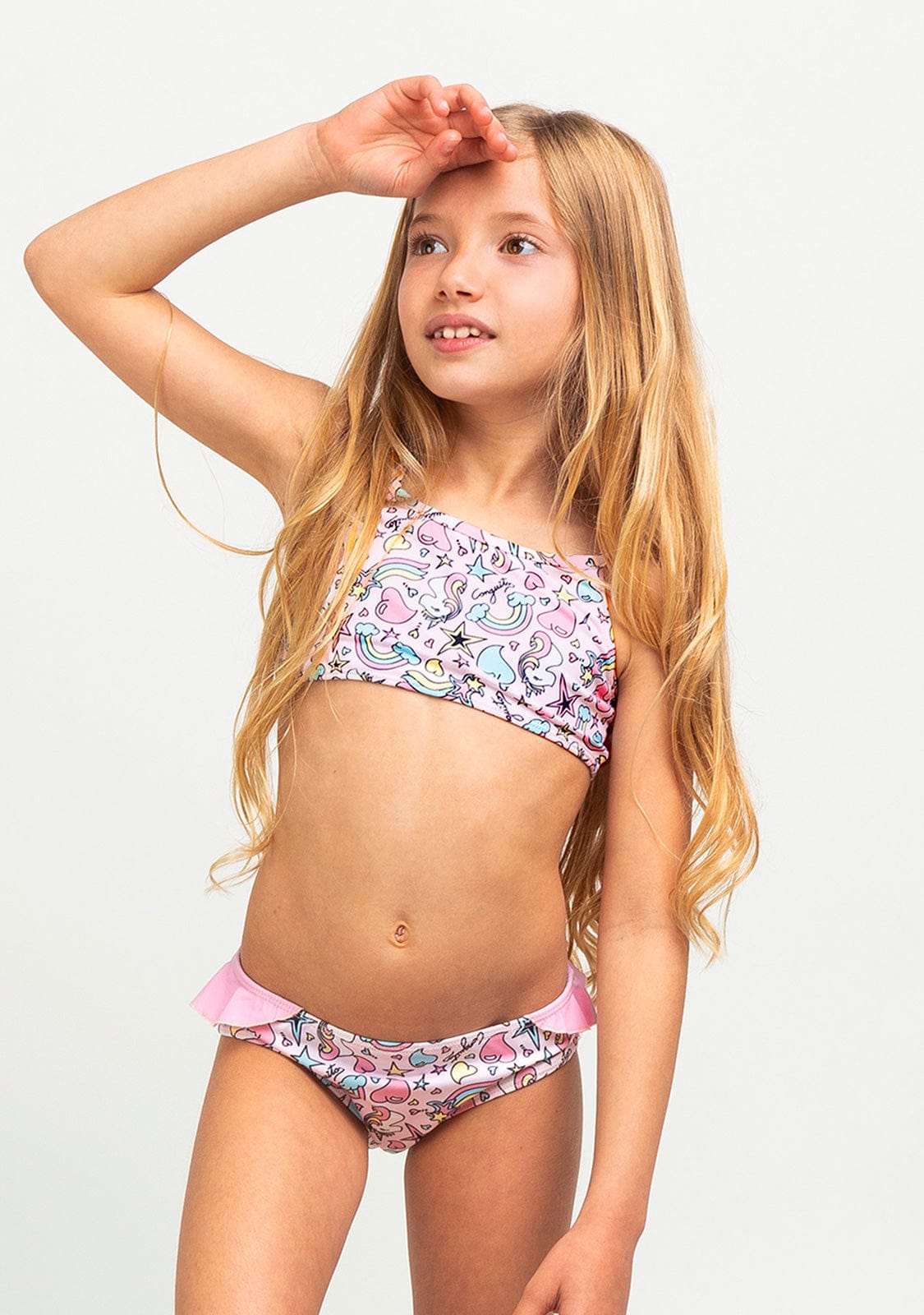 Girls unicorn bikini on sale