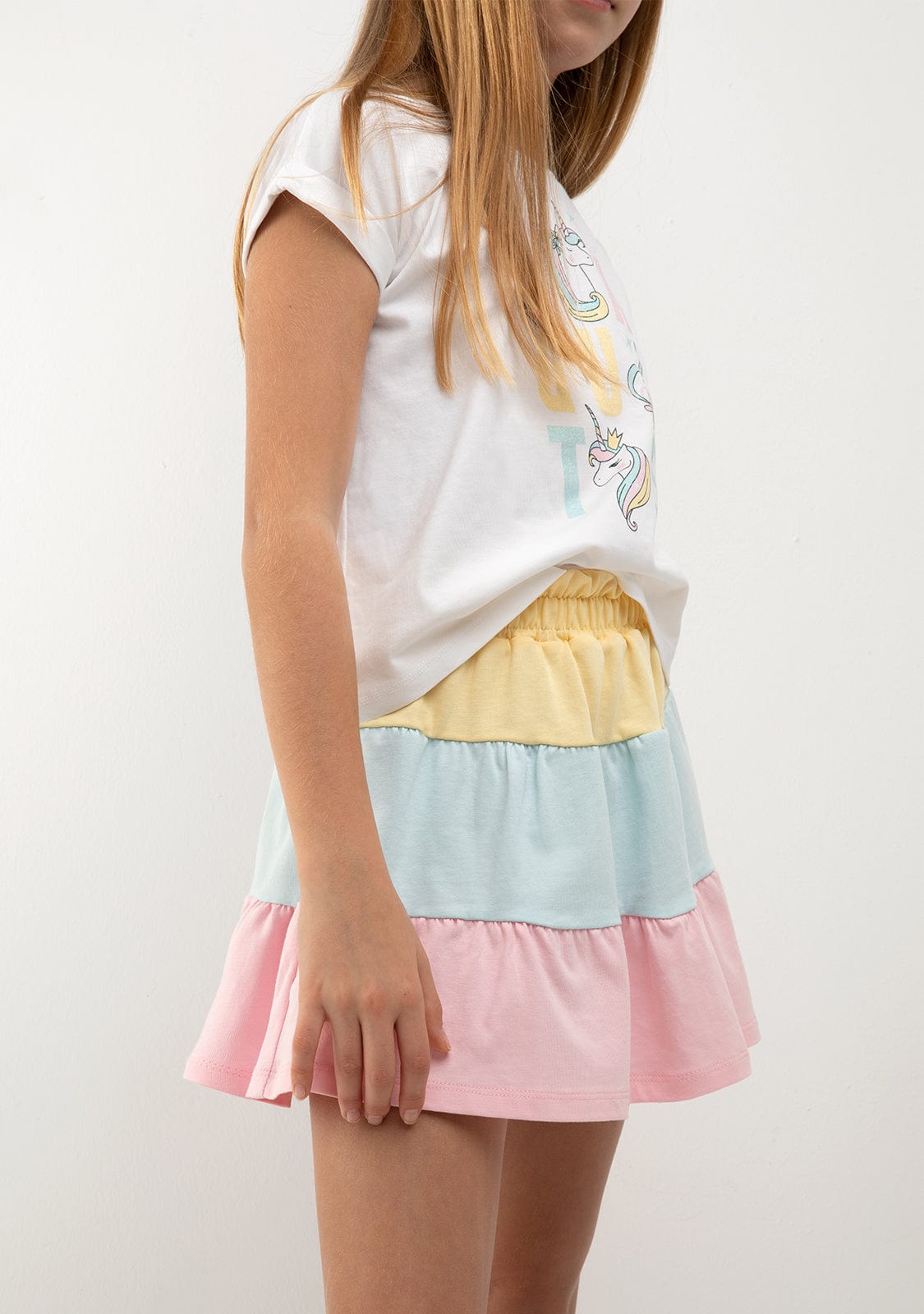 -PORTADACONGUITOS TEXTIL FALDAS Multicolour Ruffles Skirt