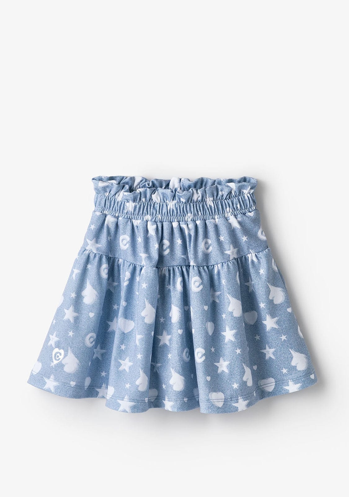 CONGUITOS TEXTIL FALDAS Unicorns Stars Blue Skirt