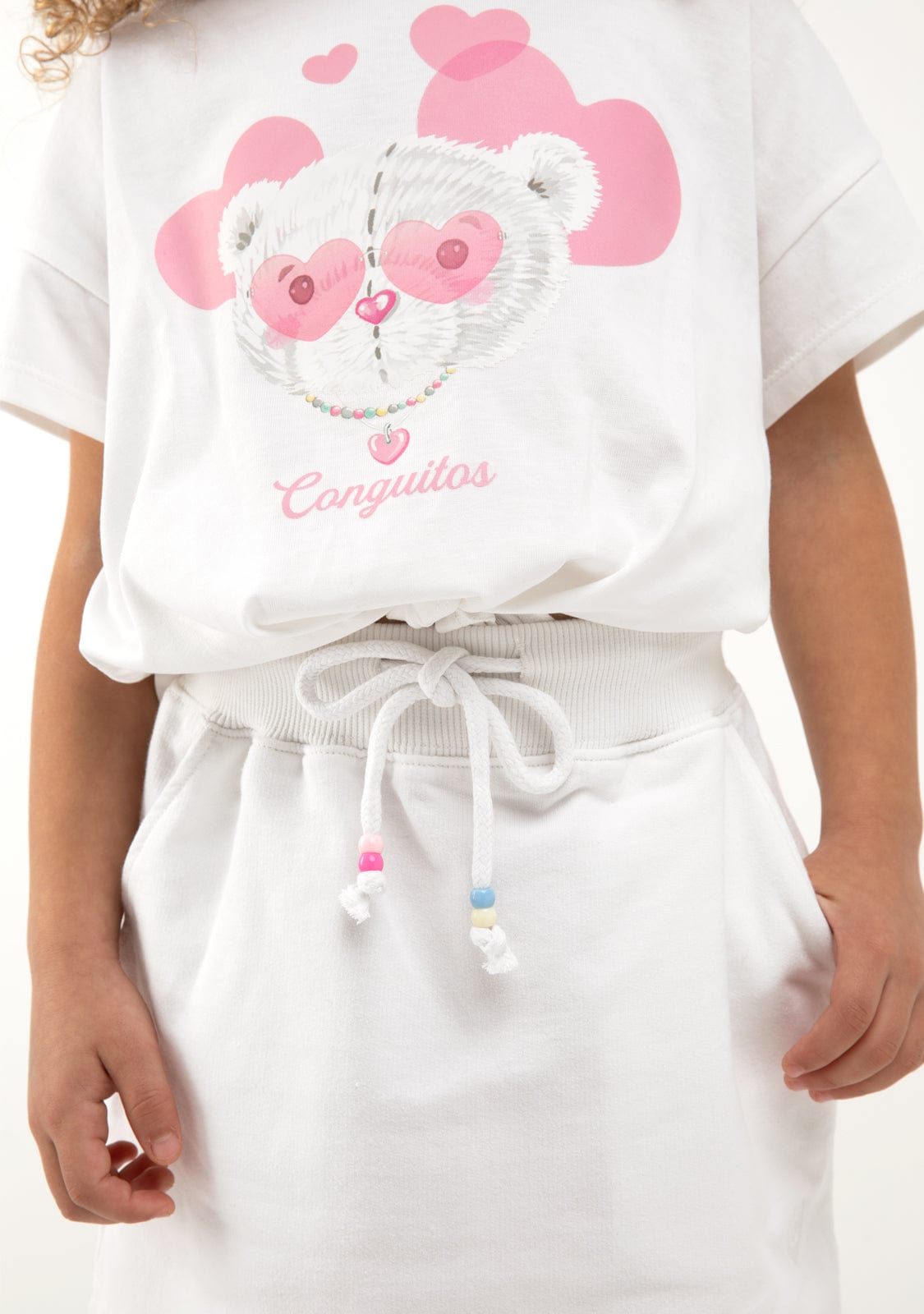 -PORTADACONGUITOS TEXTIL FALDAS White Sports Skirt