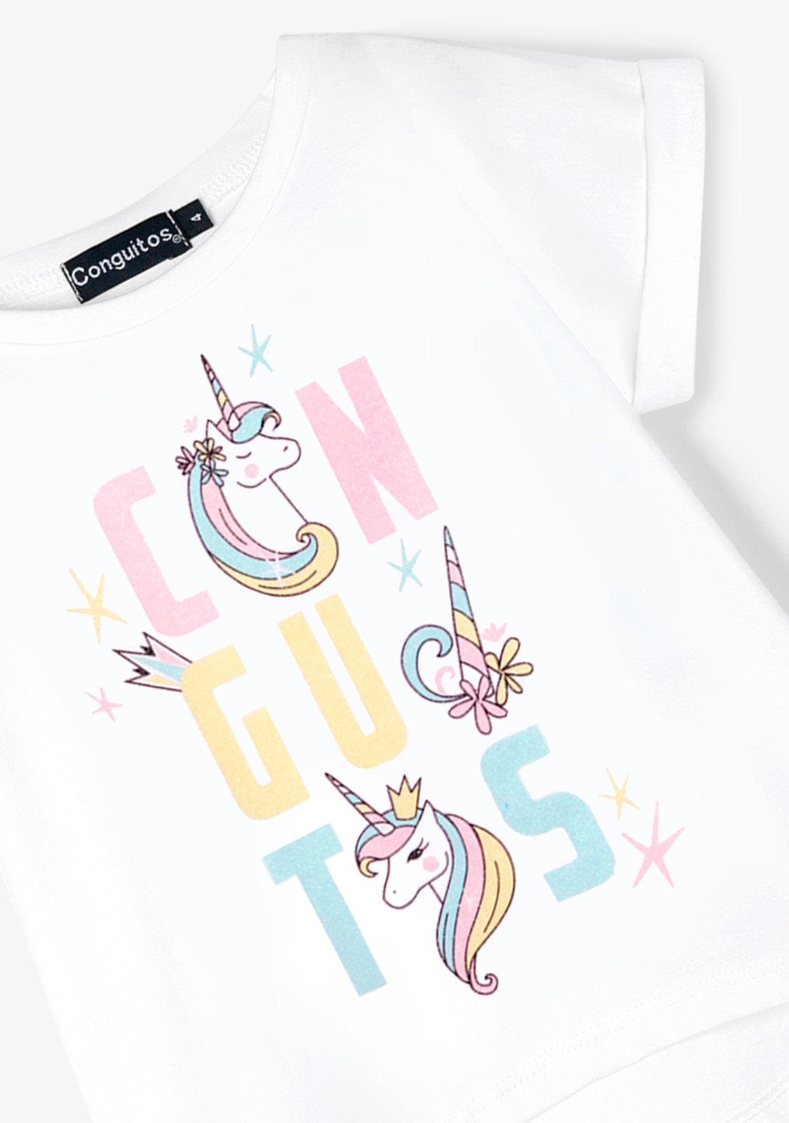 CONGUITOS TEXTIL MANGA CORTA Conguitos Unicorn T-shirt