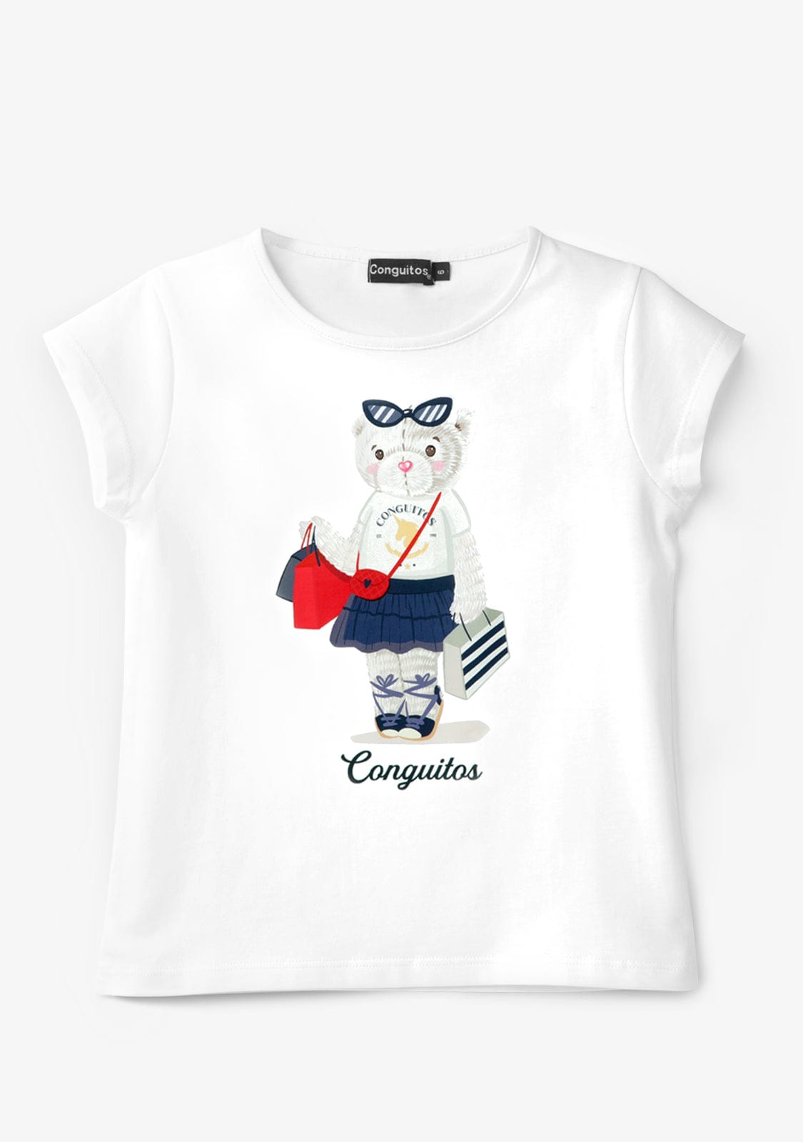 CONGUITOS TEXTIL MANGA CORTA White Bear T-shirt