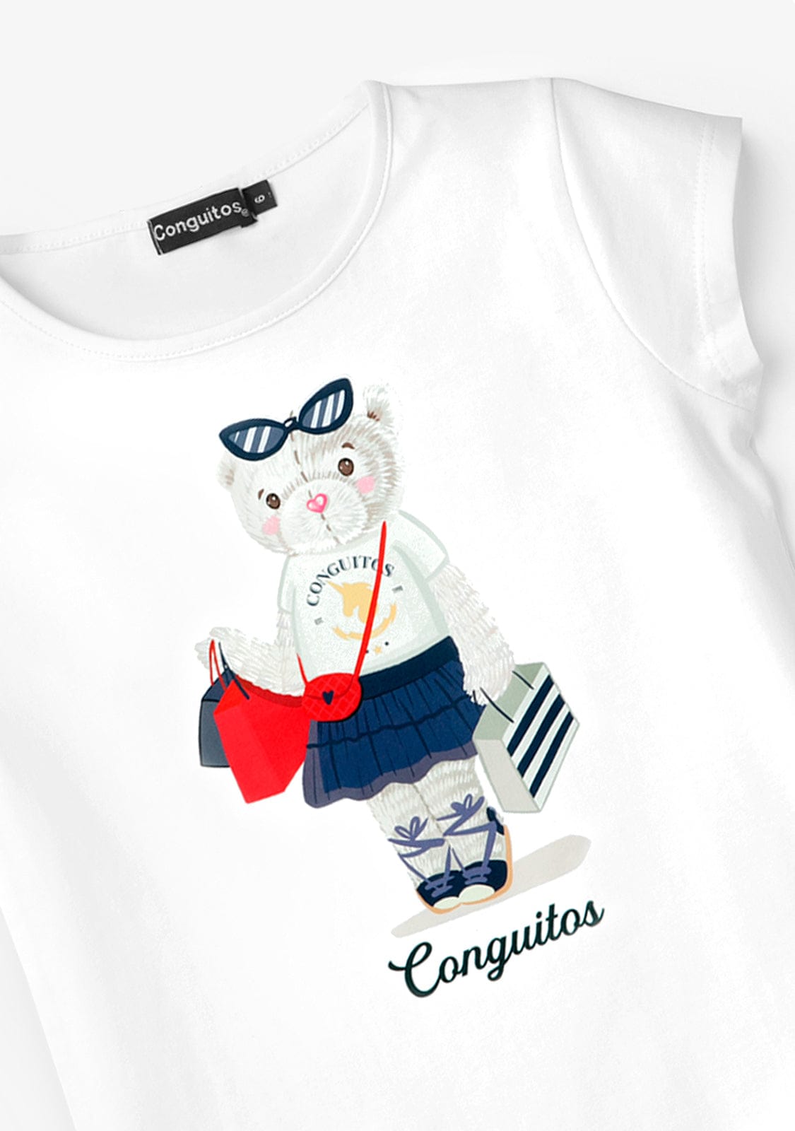 CONGUITOS TEXTIL MANGA CORTA White Bear T-shirt