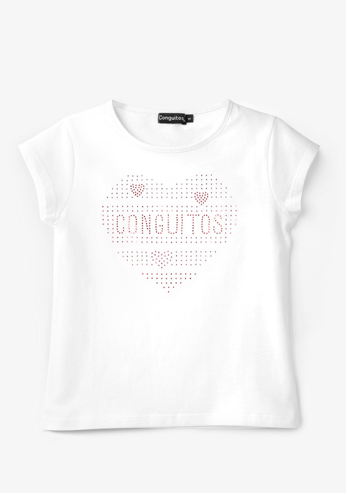 CONGUITOS TEXTIL MANGA CORTA White Heart T-shirt