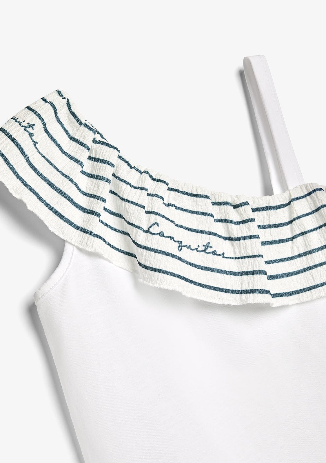 CONGUITOS TEXTIL ROPA / CAMISETAS / MANGA CORTA Blue Shoulder T-Shirt