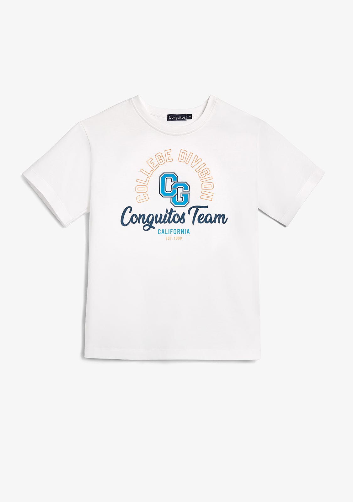 CONGUITOS TEXTIL ROPA / CAMISETAS / MANGA CORTA White College T-Shirt