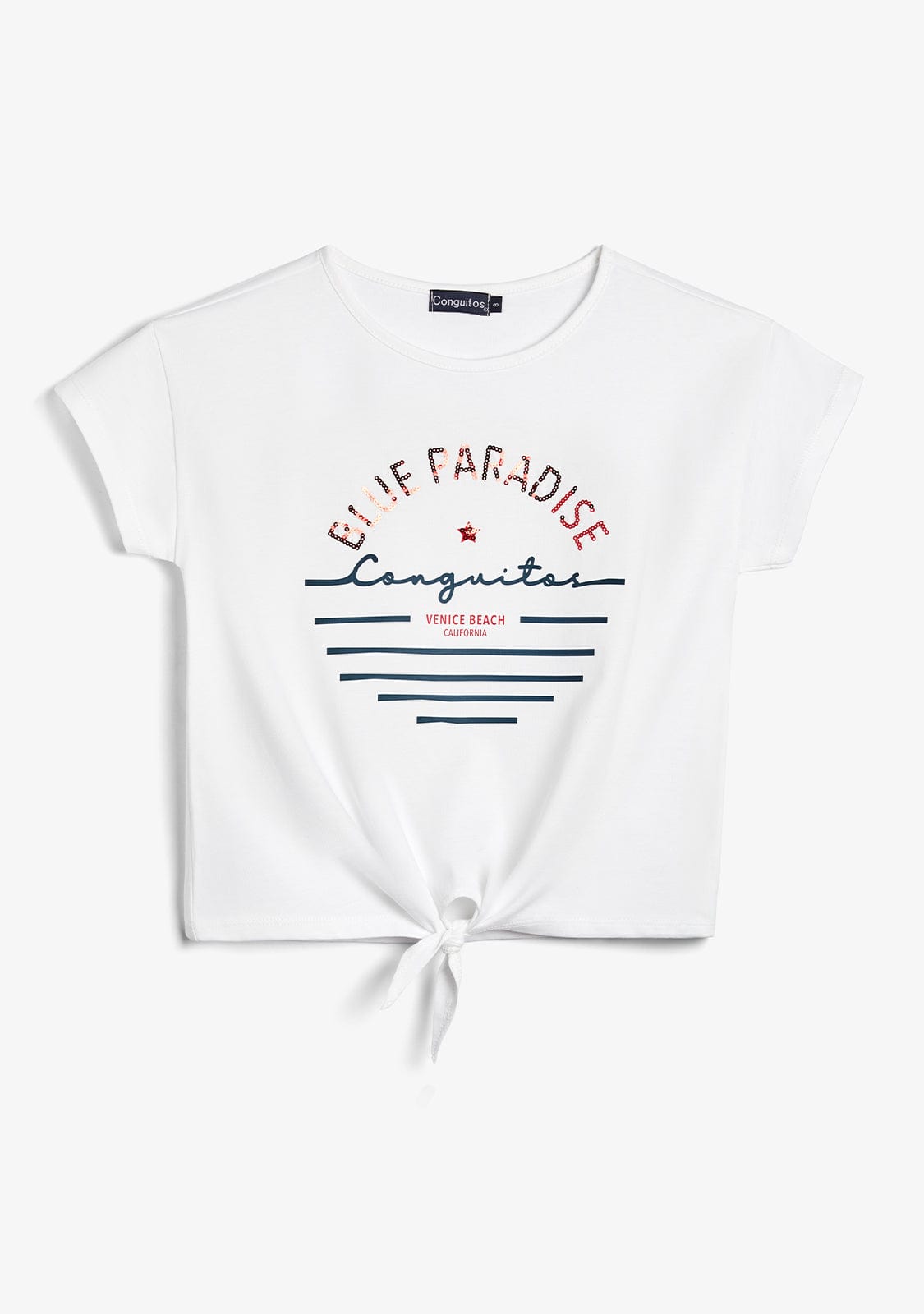 CONGUITOS TEXTIL ROPA / CAMISETAS / MANGA CORTA White Paradise T-Shirt