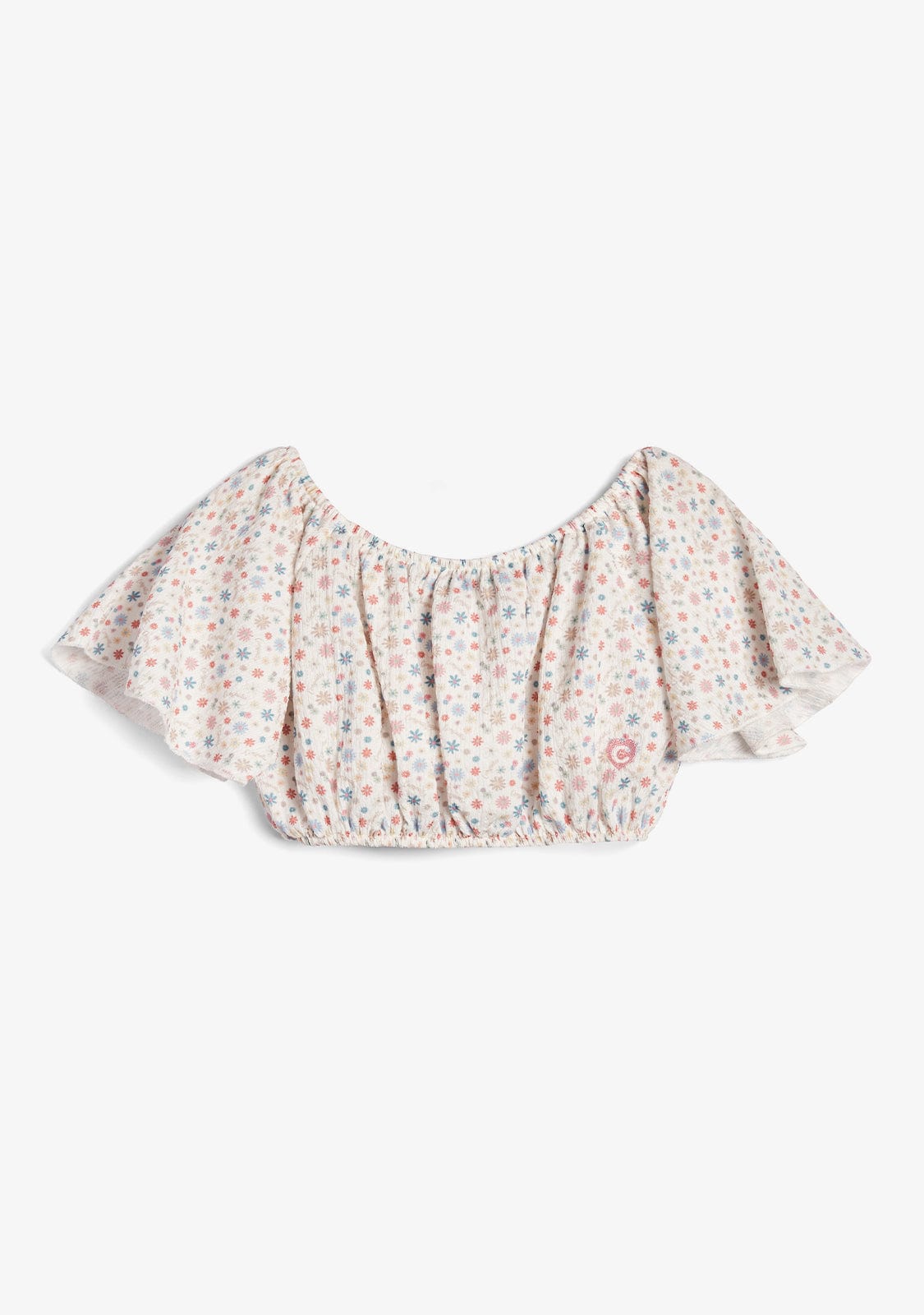 CONGUITOS TEXTIL ROPA / CAMISETAS / MANGA CORTA White Shoulders Flowers T-Shirt