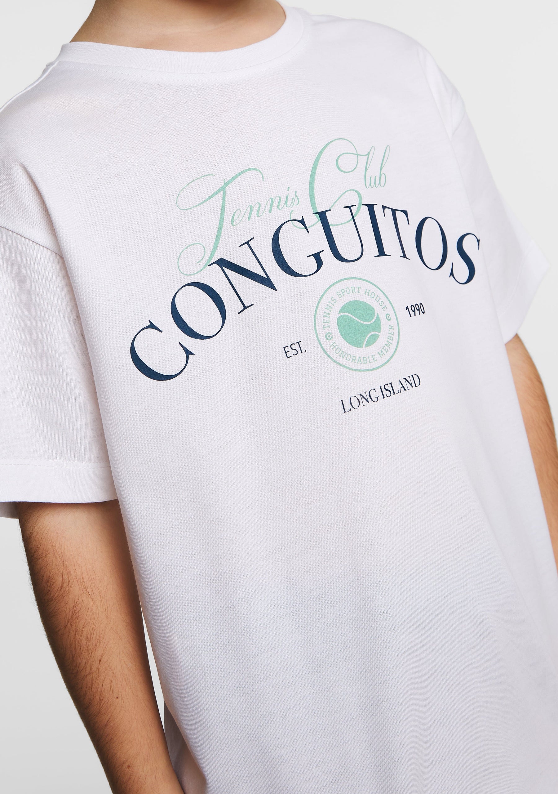 -PORTADA
CONGUITOS TEXTIL ROPA / CAMISETAS / MANGA CORTA White Tennis T-Shirt