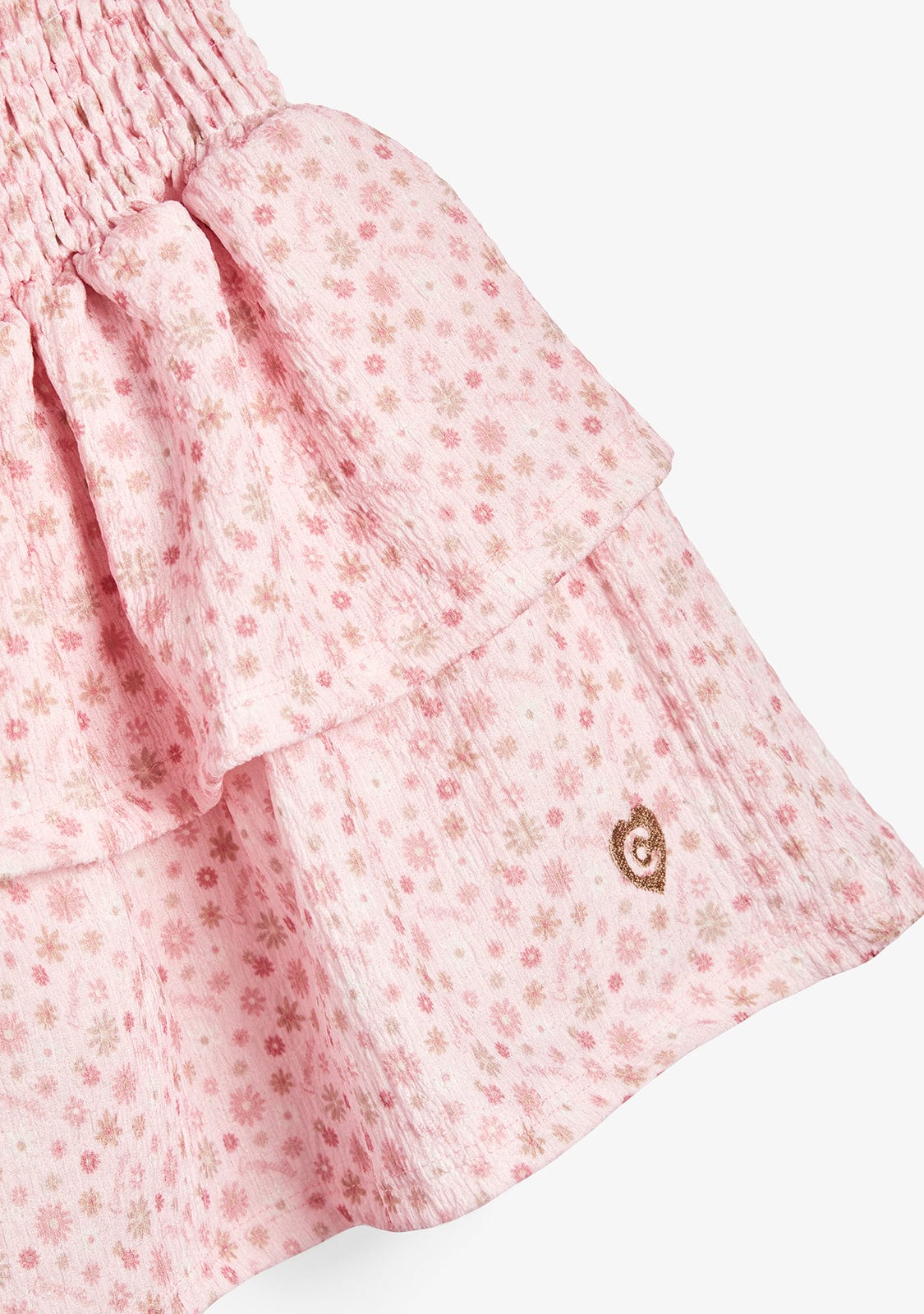 CONGUITOS TEXTIL ROPA / FALDAS Pink Flowers Skirt
