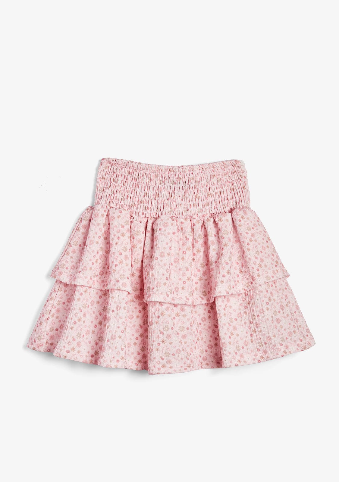 CONGUITOS TEXTIL ROPA / FALDAS Pink Flowers Skirt