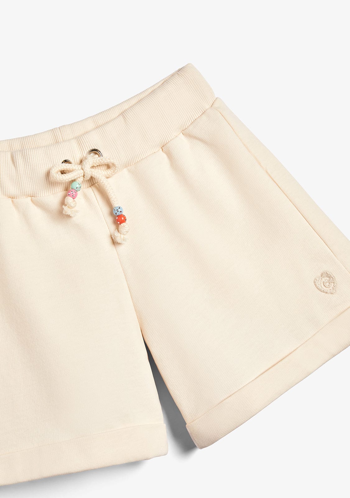 CONGUITOS TEXTIL ROPA / PANTALONES / CORTOS Beige Beaded Shorts