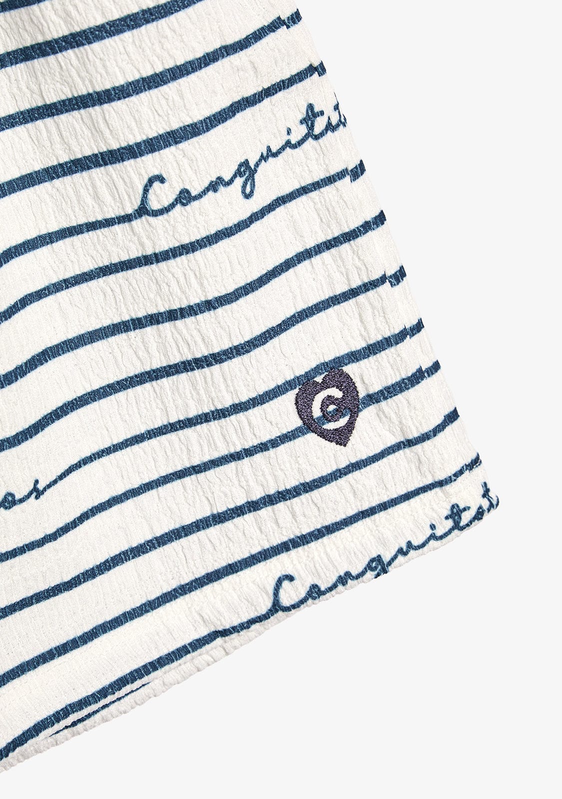 CONGUITOS TEXTIL ROPA / PANTALONES / CORTOS Blue Striped Shorts