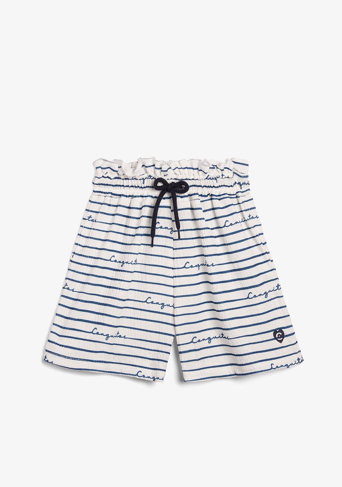 CONGUITOS TEXTIL ROPA / PANTALONES / CORTOS Blue Striped Shorts
