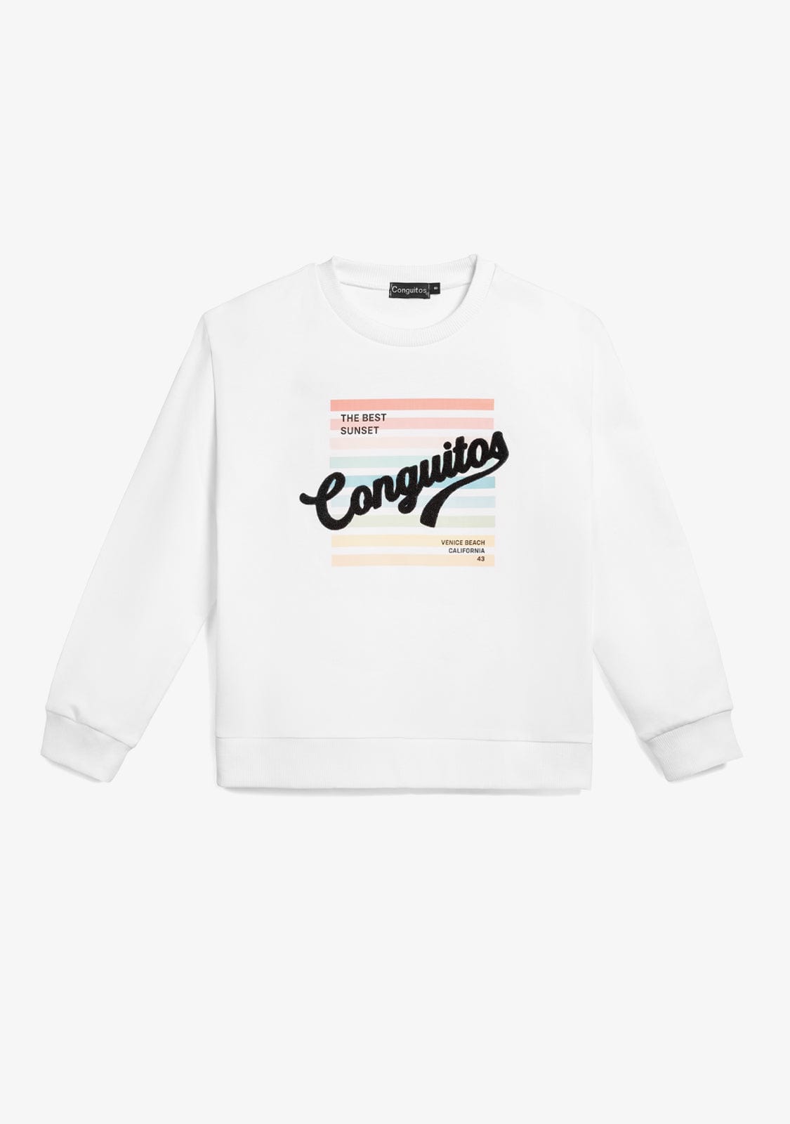 CONGUITOS TEXTIL ROPA / SUDADERAS / SUDADERAS SIN CAPUCHA White Sunset Sweatshirt