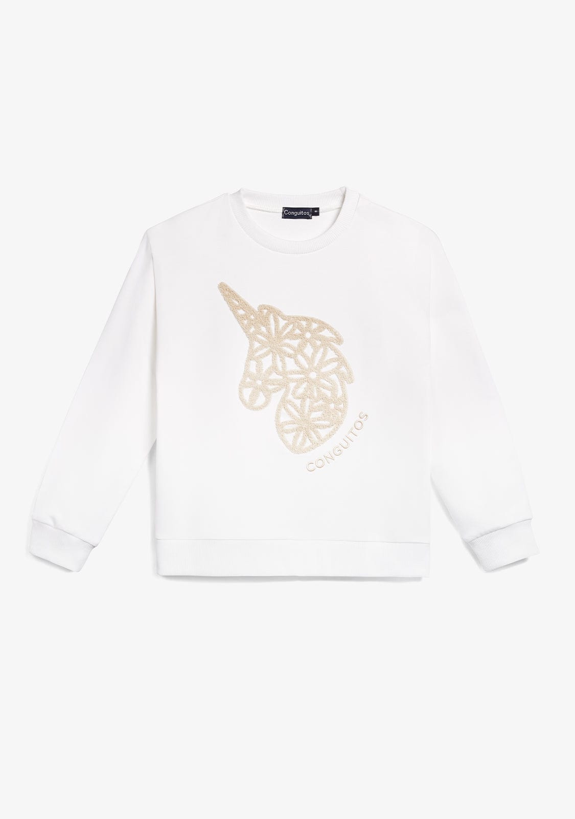 CONGUITOS TEXTIL ROPA / SUDADERAS / SUDADERAS SIN CAPUCHA White Unicorn Sweatshirt