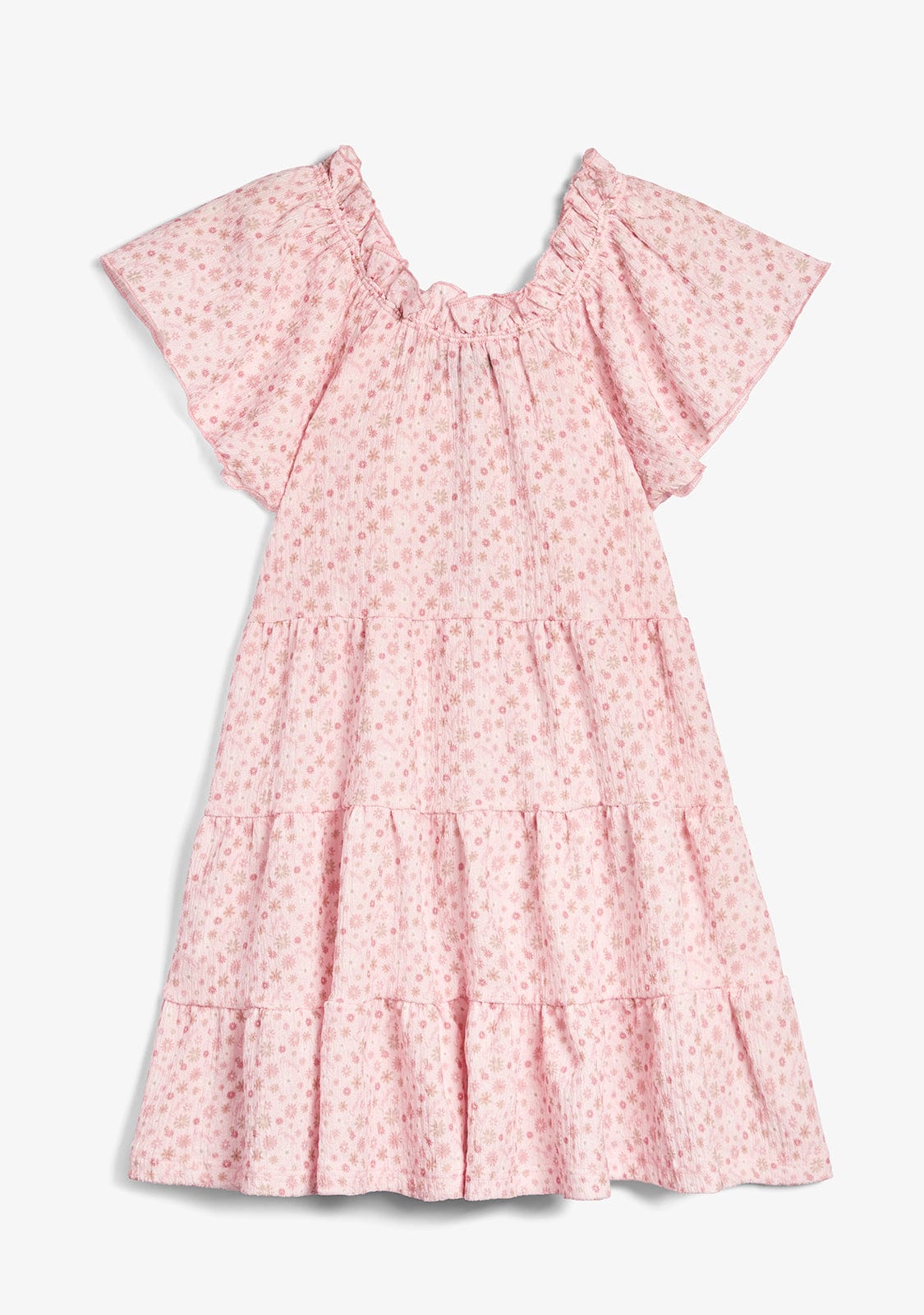 CONGUITOS TEXTIL ROPA / VESTIDOS Pink Flowers Dress