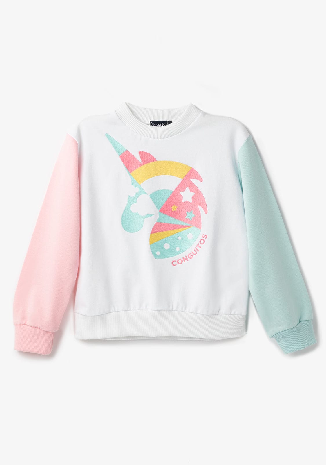 CONGUITOS TEXTIL SUDADERAS SIN CAPUCHA Multicolour Unicorn Sweatshirt
