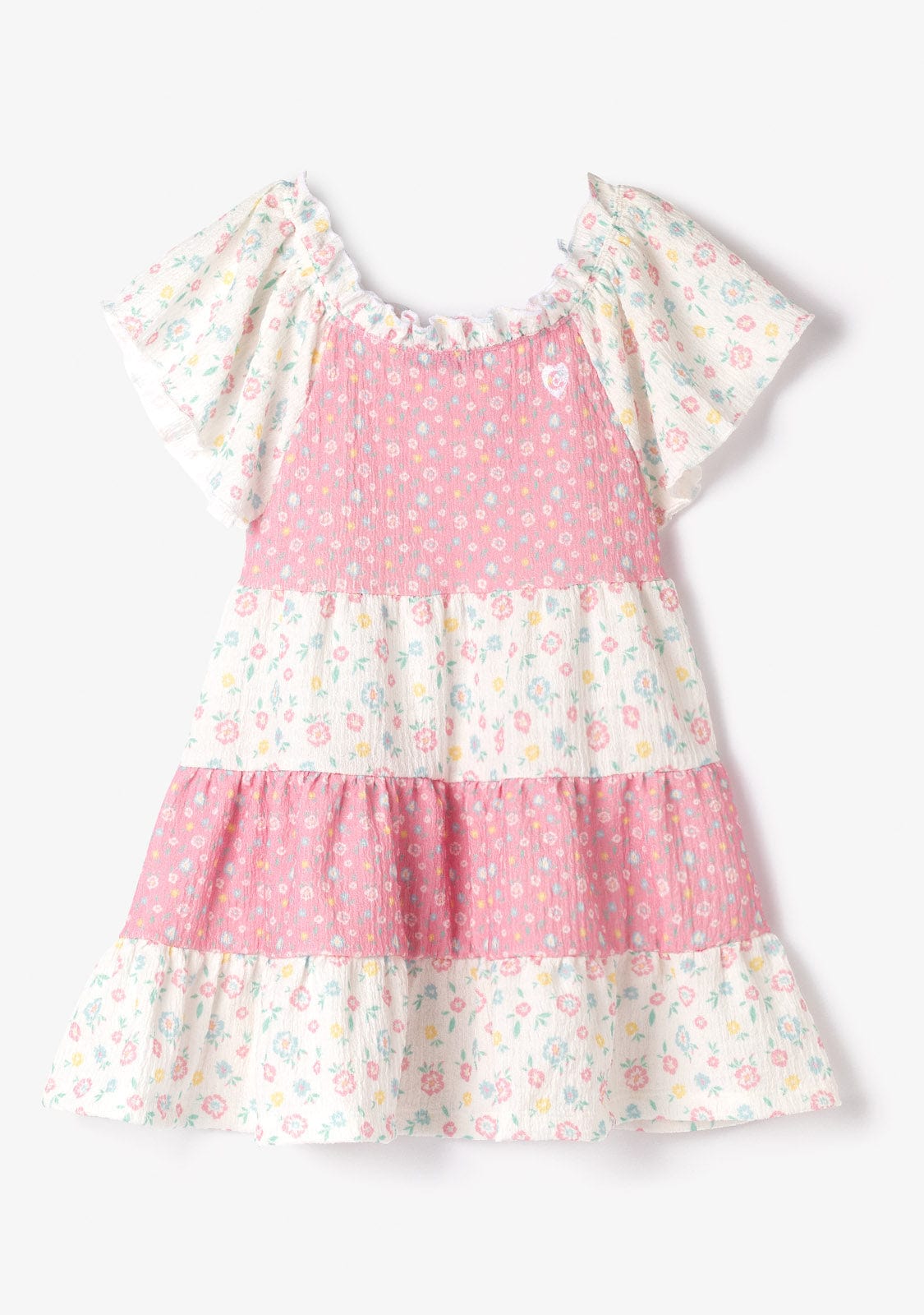 Conguitos VESTIDOS Flowers Ruffles Dress