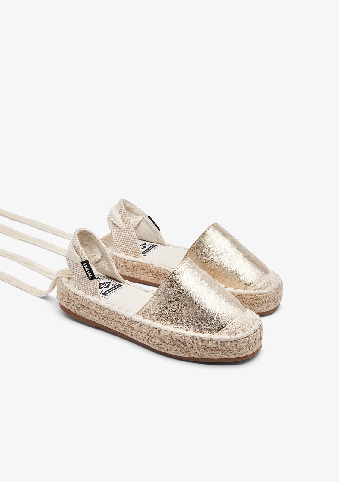CONGUITOS ZAPATOS / ALPARGATAS Gold Basic Espadrilles