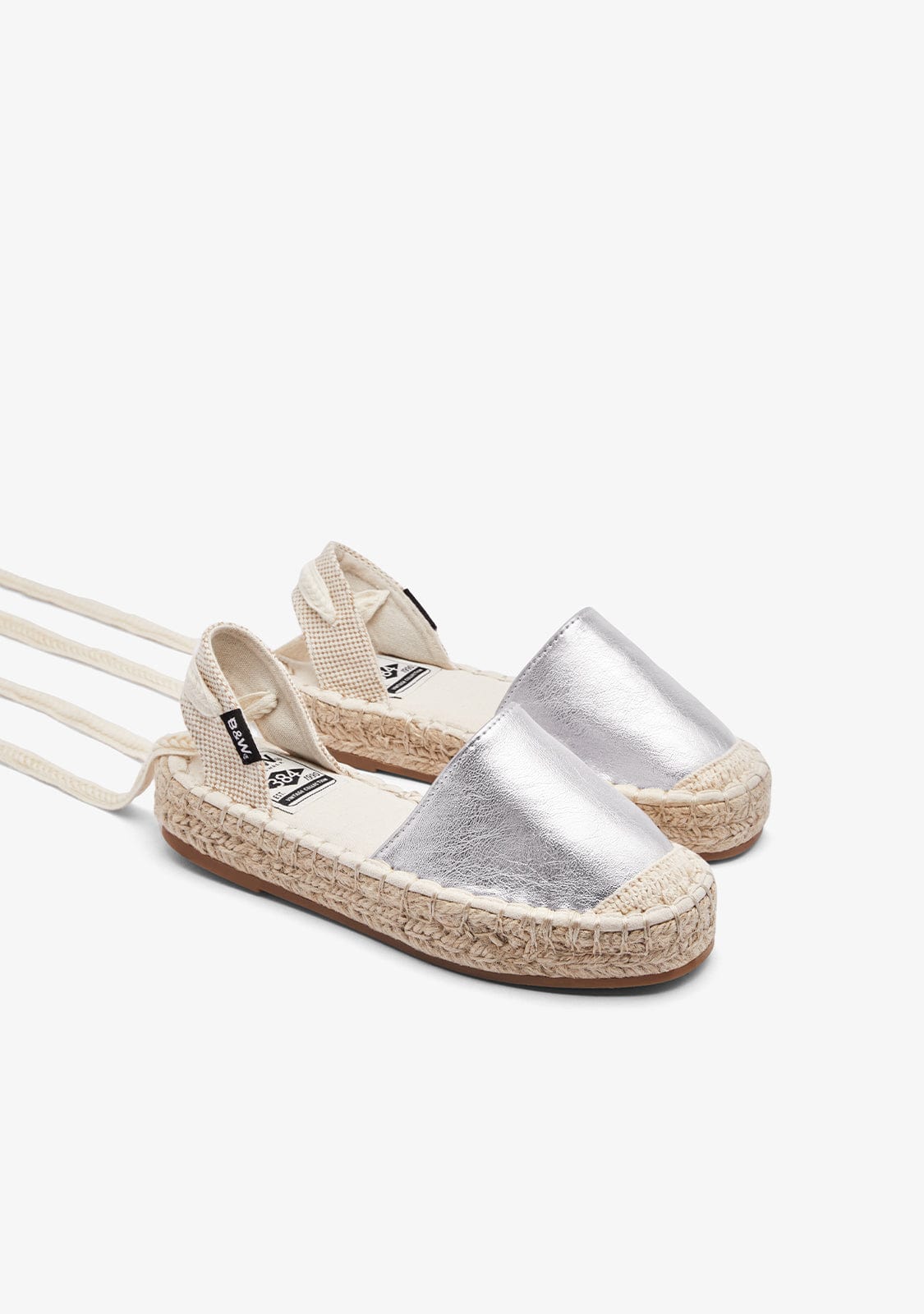 CONGUITOS ZAPATOS / ALPARGATAS Silver Basic Espadrilles