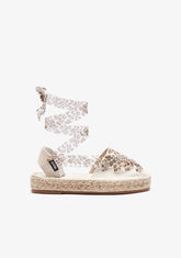 CONGUITOS ZAPATOS / ALPARGATAS White Laces Espadrilles