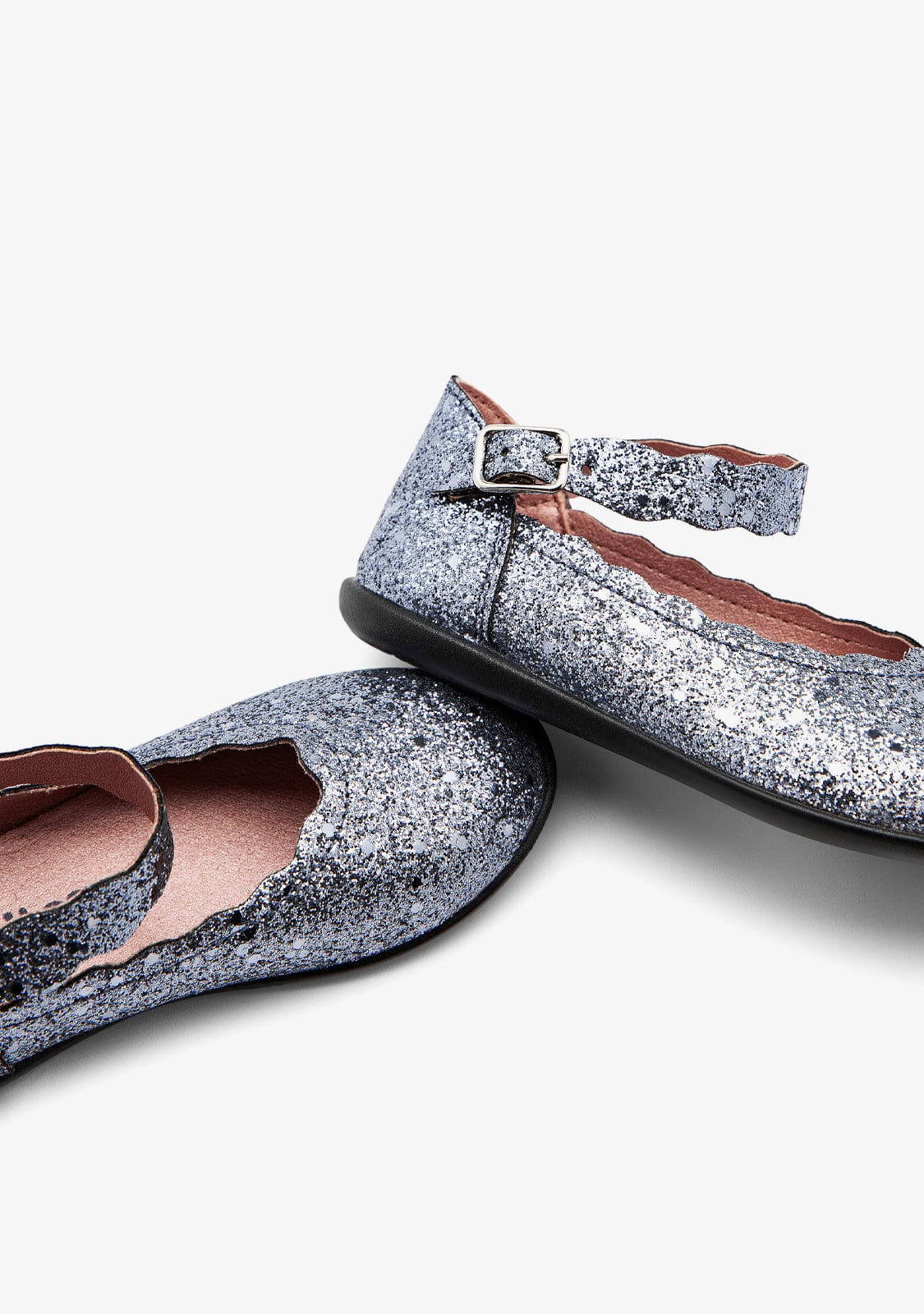 CONGUITOS ZAPATOS / BAILARINAS Lead Glitter Wave Ballerinas