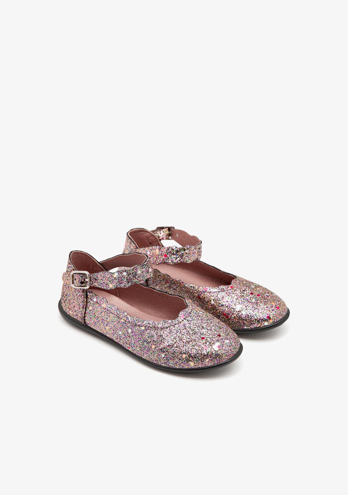 CONGUITOS ZAPATOS / BAILARINAS Multi Glitter Wave Ballerinas