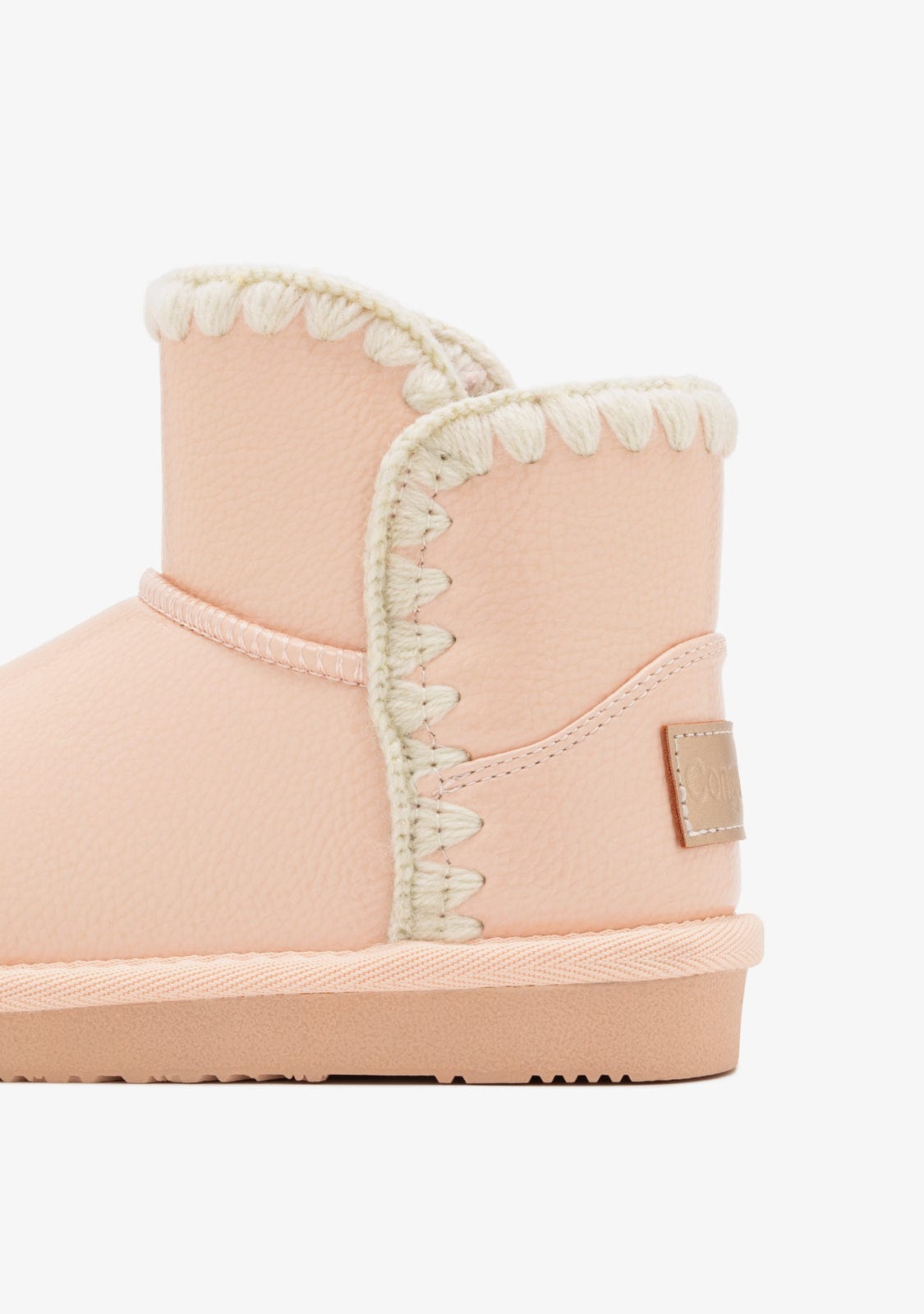 CONGUITOS ZAPATOS / BOTAS Y BOTINES / AUSTRALIANA Pink Patent Fur Australian Boots