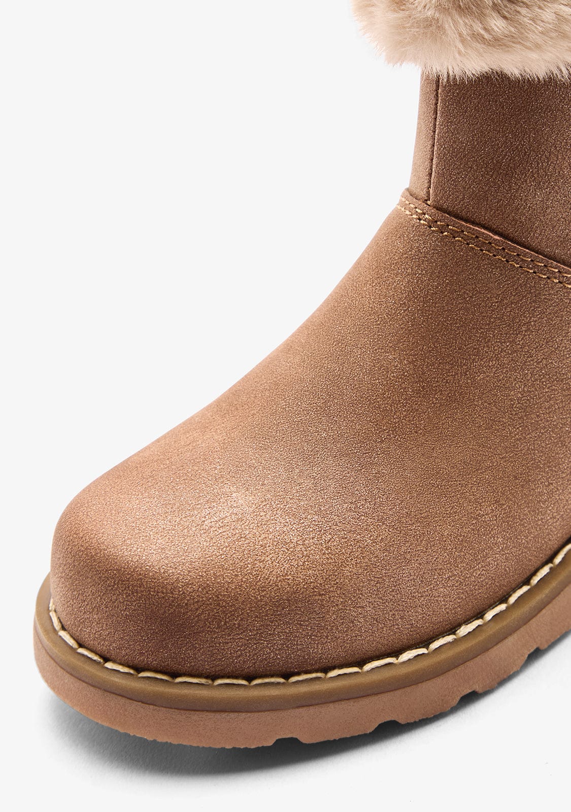 CONGUITOS ZAPATOS / BOTAS Y BOTINES Tan Fur Charm Boots