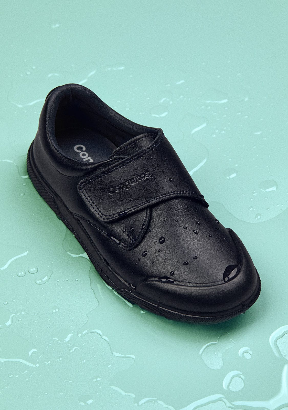 CONGUITOS ZAPATOS / COLEGIALES / BLUCHER Boy's Navy Indestructibles School Shoes