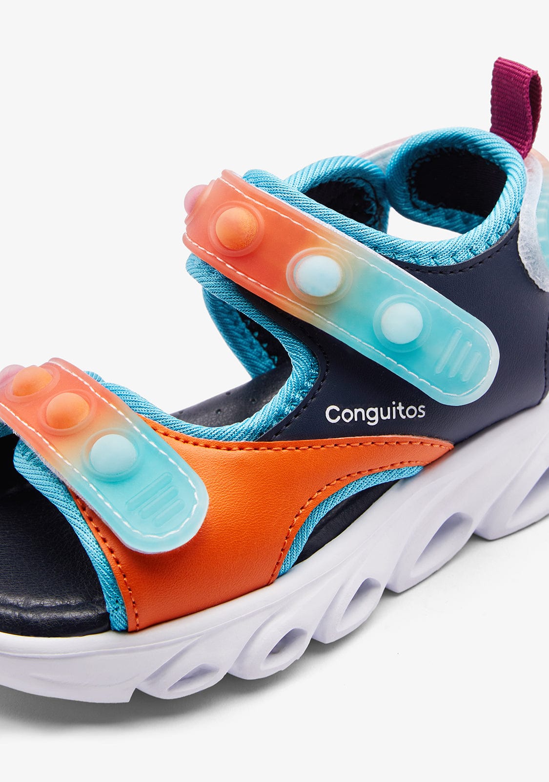 CONGUITOS ZAPATOS / SANDALIAS / TIRAS Navy / Orange Light Pop Sandals