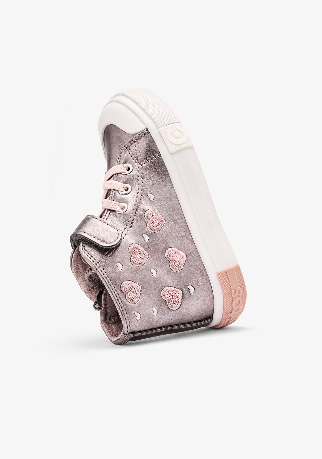 CONGUITOS ZAPATOS / SNEAKERS / BASKET Pink / White Stars High Sneakers