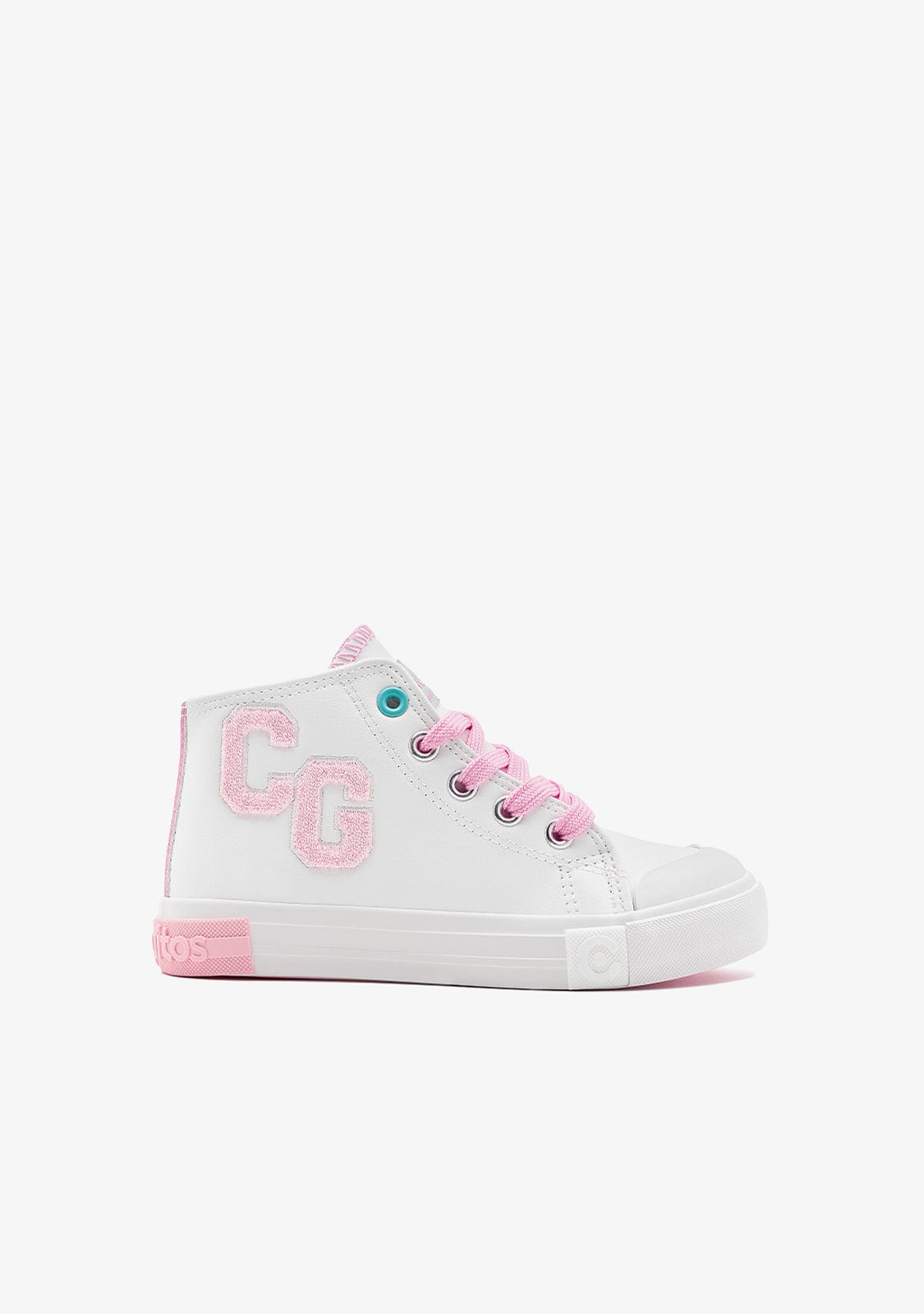 CONGUITOS ZAPATOS / SNEAKERS / BASKET White Letters High Top Sneakers