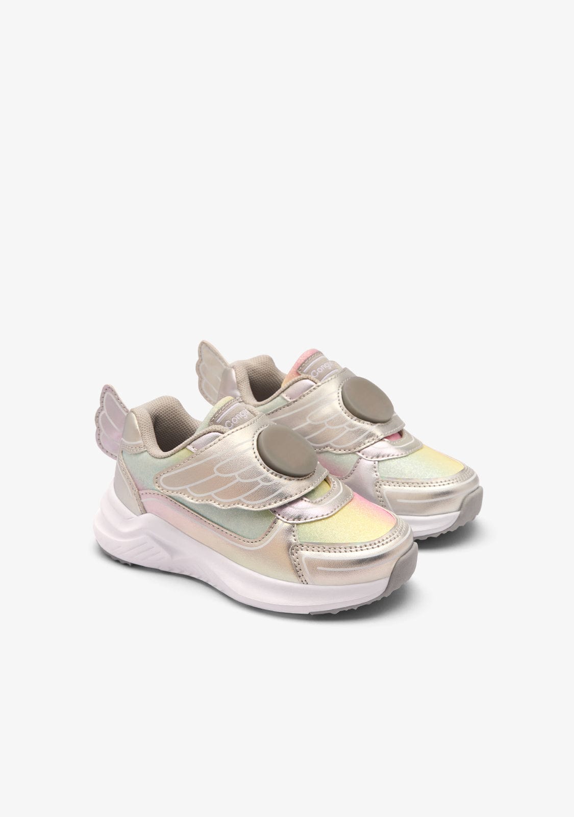Silver Wings Lights Sneakers