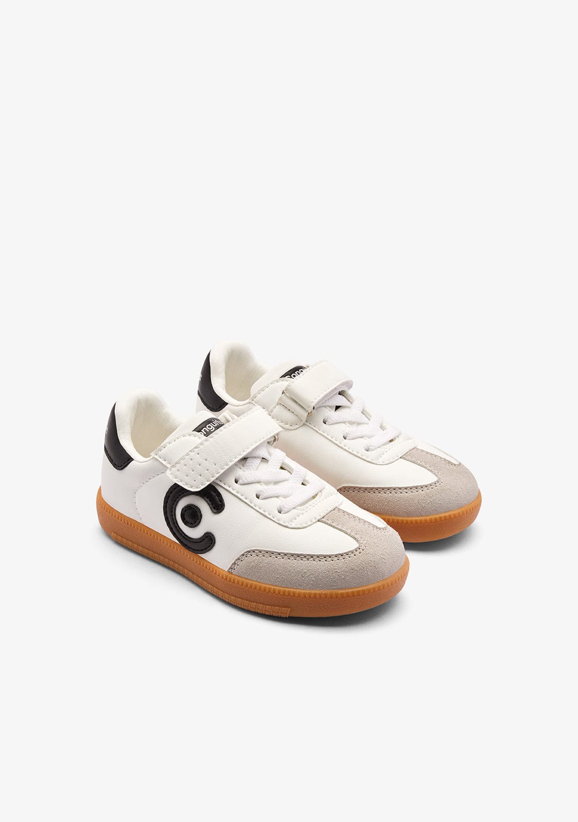 CONGUITOS ZAPATOS / SNEAKERS / TENNIS White / Black Laces Sneakers