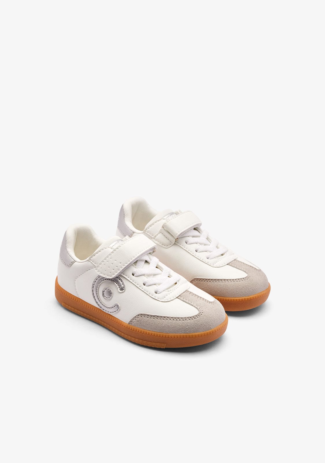 CONGUITOS ZAPATOS / SNEAKERS / TENNIS White / Grey Laces Sneakers