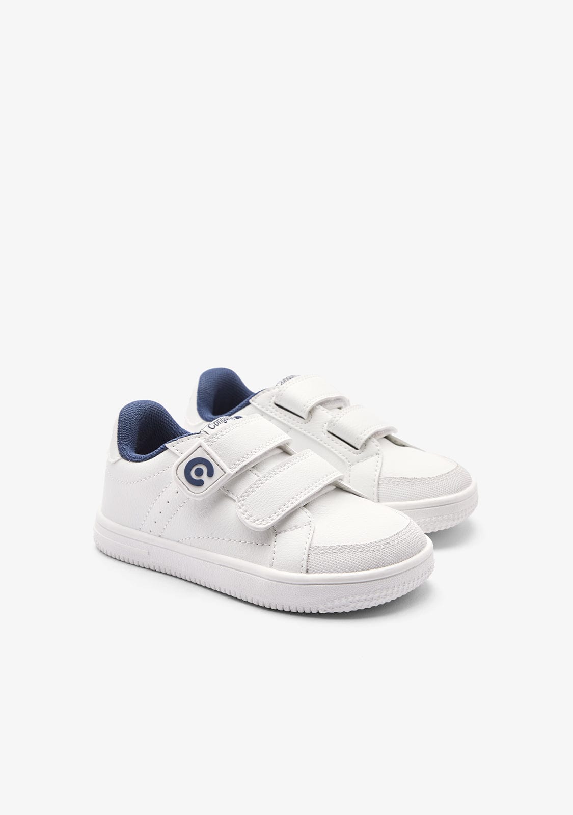 CONGUITOS ZAPATOS / SNEAKERS / TENNIS White Navy Respectful Sport School Shoes