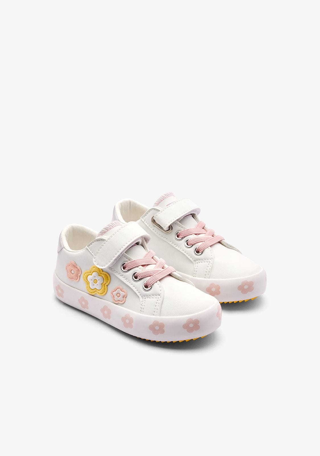 CONGUITOS ZAPATOS / SNEAKERS White / Multi Flowers Sneakers