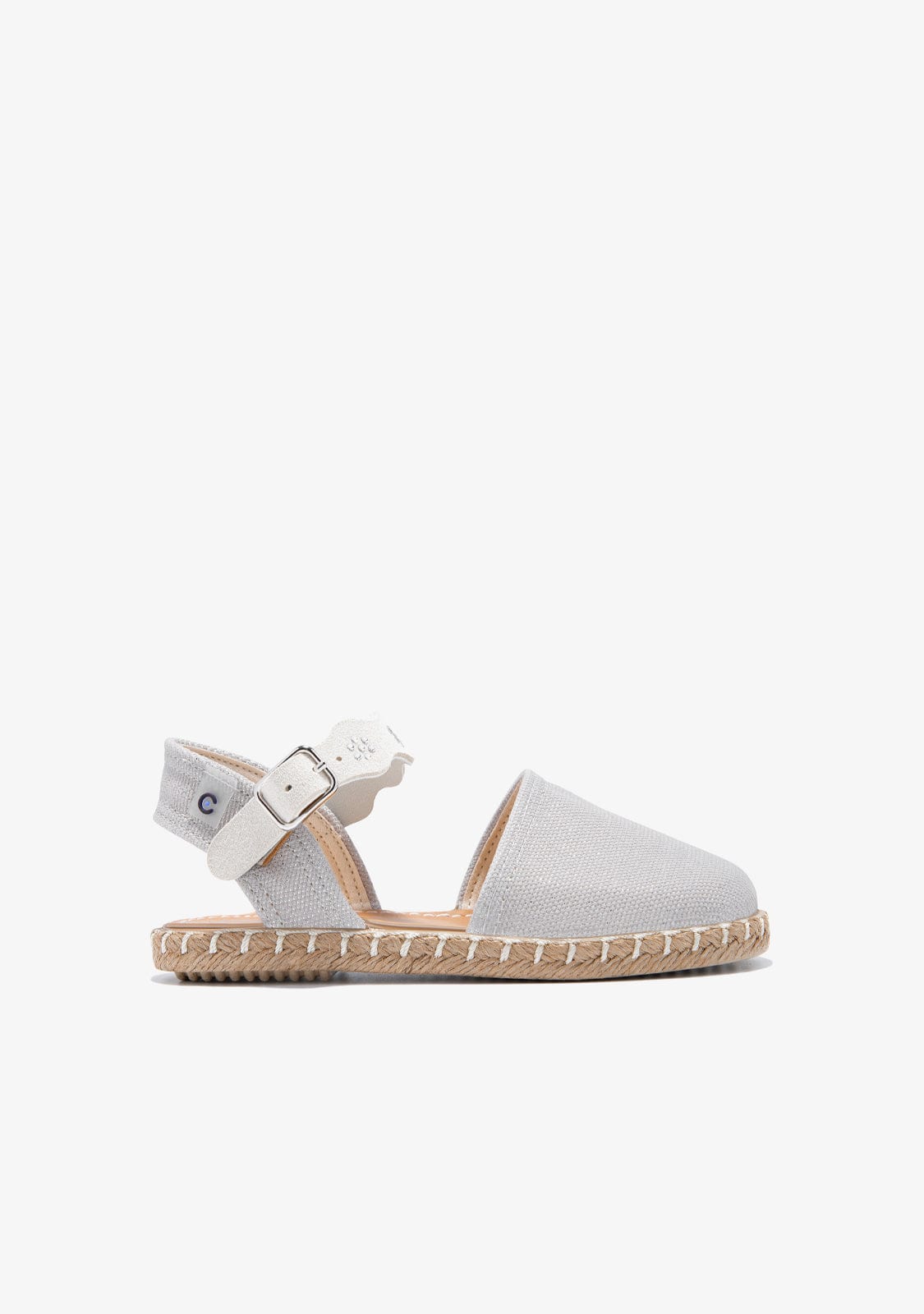 CONGUITOS ZAPATOS White Strass Espadrilles